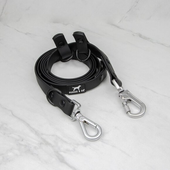 Parker & Co's Solace 6-IN-1 Hands Free Waterproof Leash 8 ft - Picture 1 of 6